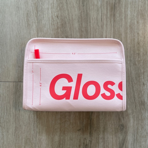 Glossier Bags Nwot Glossier Pink Philadelphia Mini Beauty Bag